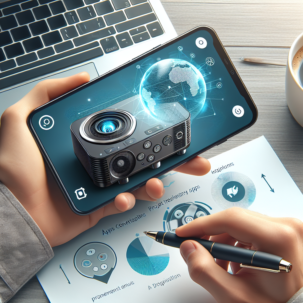 Beamer-Fernbedienungs-Apps